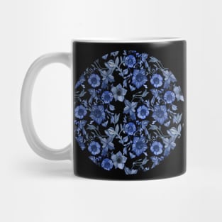 Blue flowers Mug